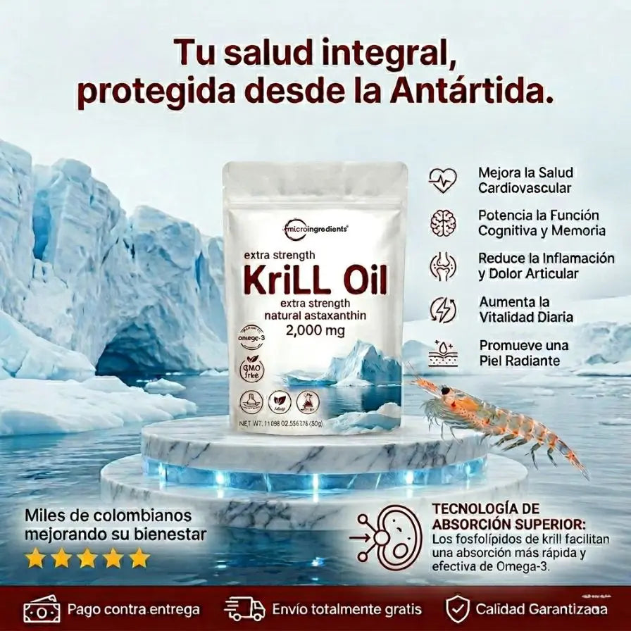 Aceite de Krill Antártico