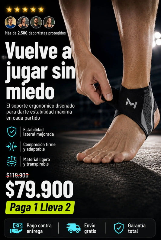 Tobillera de compresión