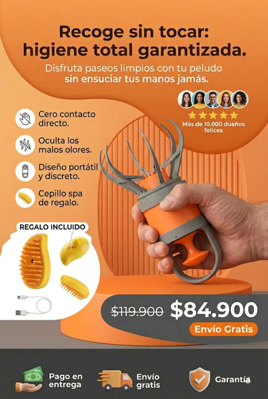 Recogedor residuos perros