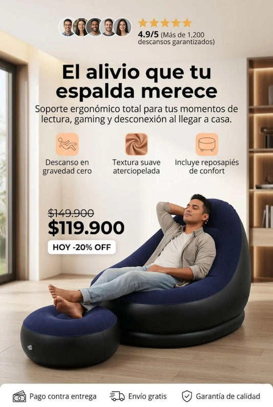 Puff Sofa Inflable