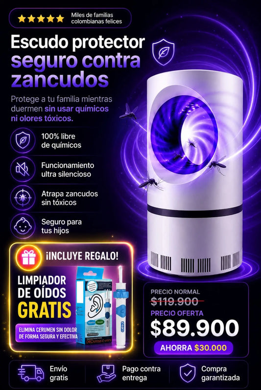 Lampara Mata Zancudos