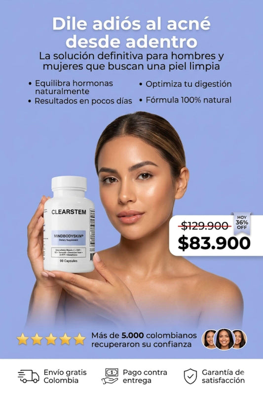 Clearstem Mindbodyskin para el acne