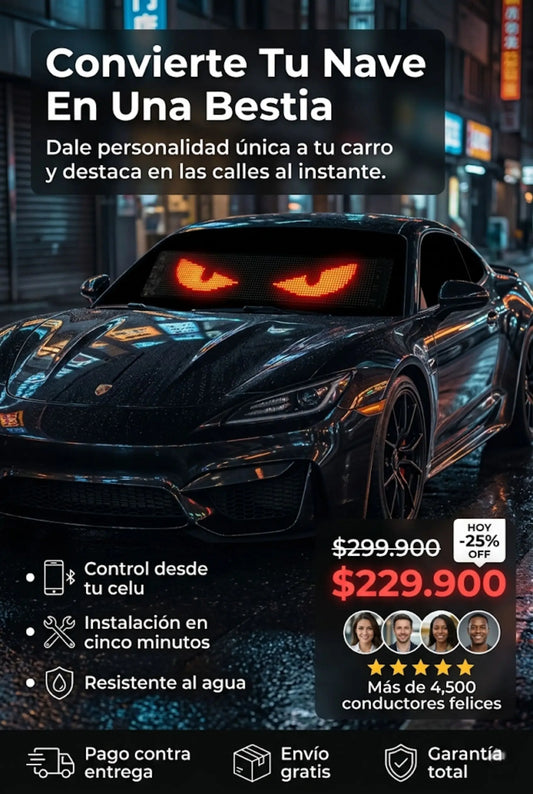 Ojos Led De Parabrisas