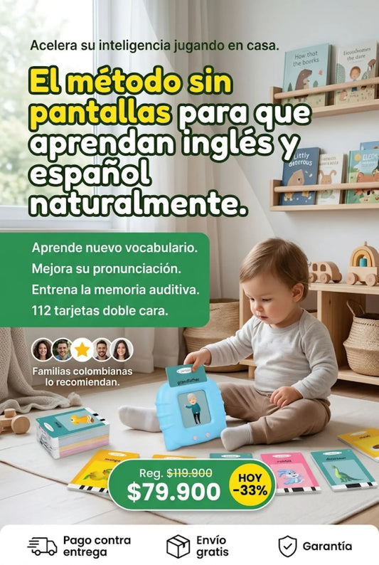 Tarjeta parlante interactiva niños