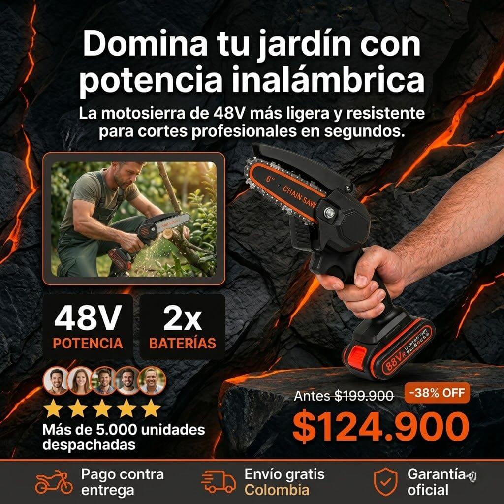 Mini motosierra™ Portátil Eléctrica