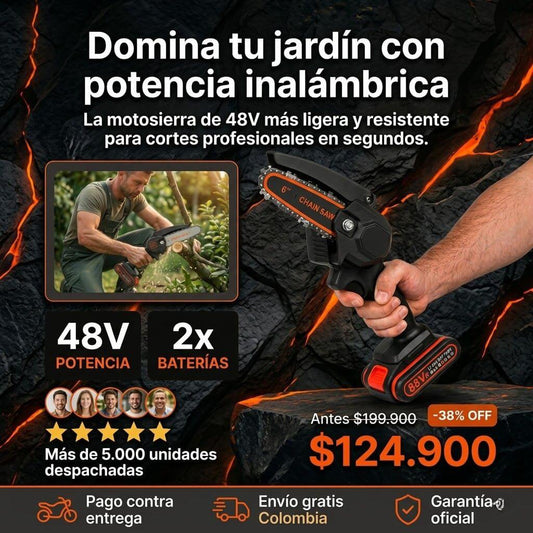 Mini motosierra™ Portátil Eléctrica