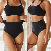 ¡Abdomen Plano y Cero Marcas! La Panty Tanga de Control que es Totalmente Invisible.