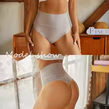 ¡Abdomen Plano y Cero Marcas! La Panty Tanga de Control que es Totalmente Invisible.