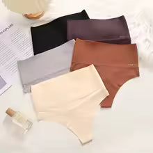 ¡Abdomen Plano y Cero Marcas! La Panty Tanga de Control que es Totalmente Invisible.